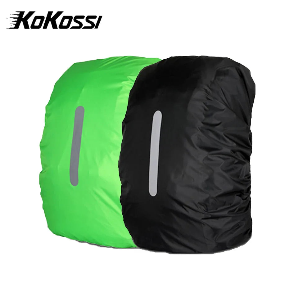 Cubierta Impermeable para Mochila KoKossi – Reflectante, Antipolvo y Unisex (20L-80L)