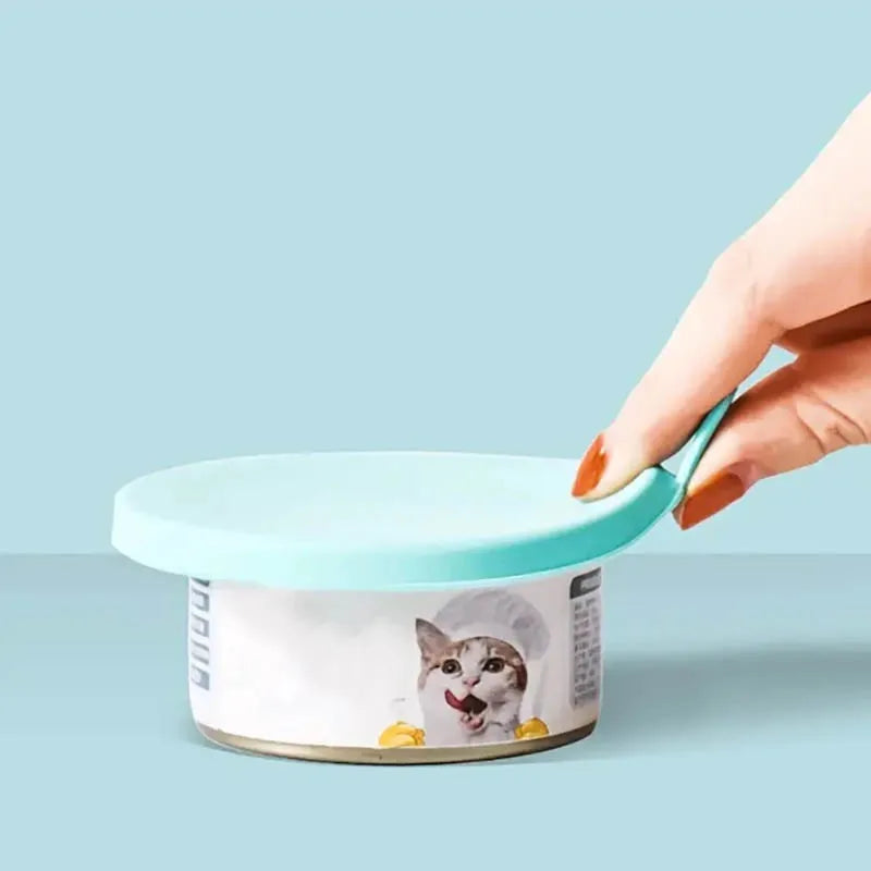 Tapas de Silicona Reutilizables para Frascos de Mascotas – Flexibles, Herméticas y Conservan la Frescura